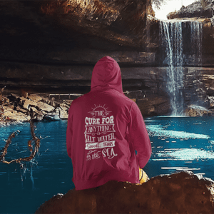 The Cure For Anything - Full Zip Hoodie